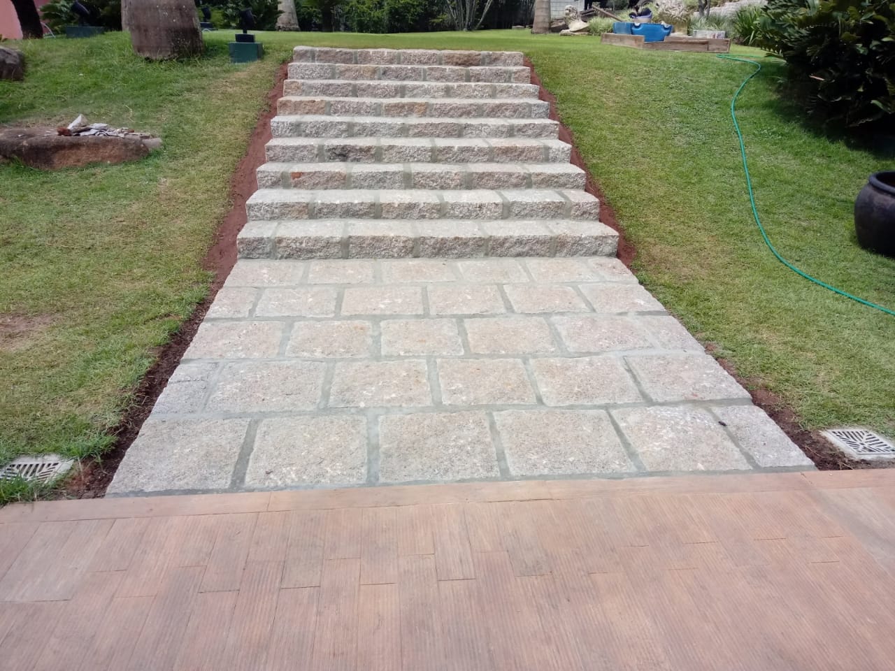 Escadas de pedras